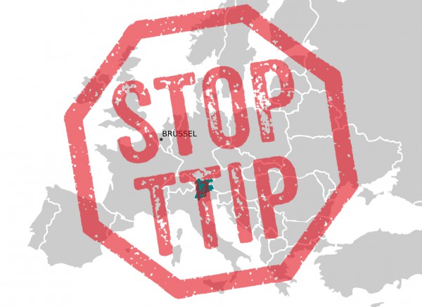 TTIP ist europaweit umstritten. Graphik: UT24