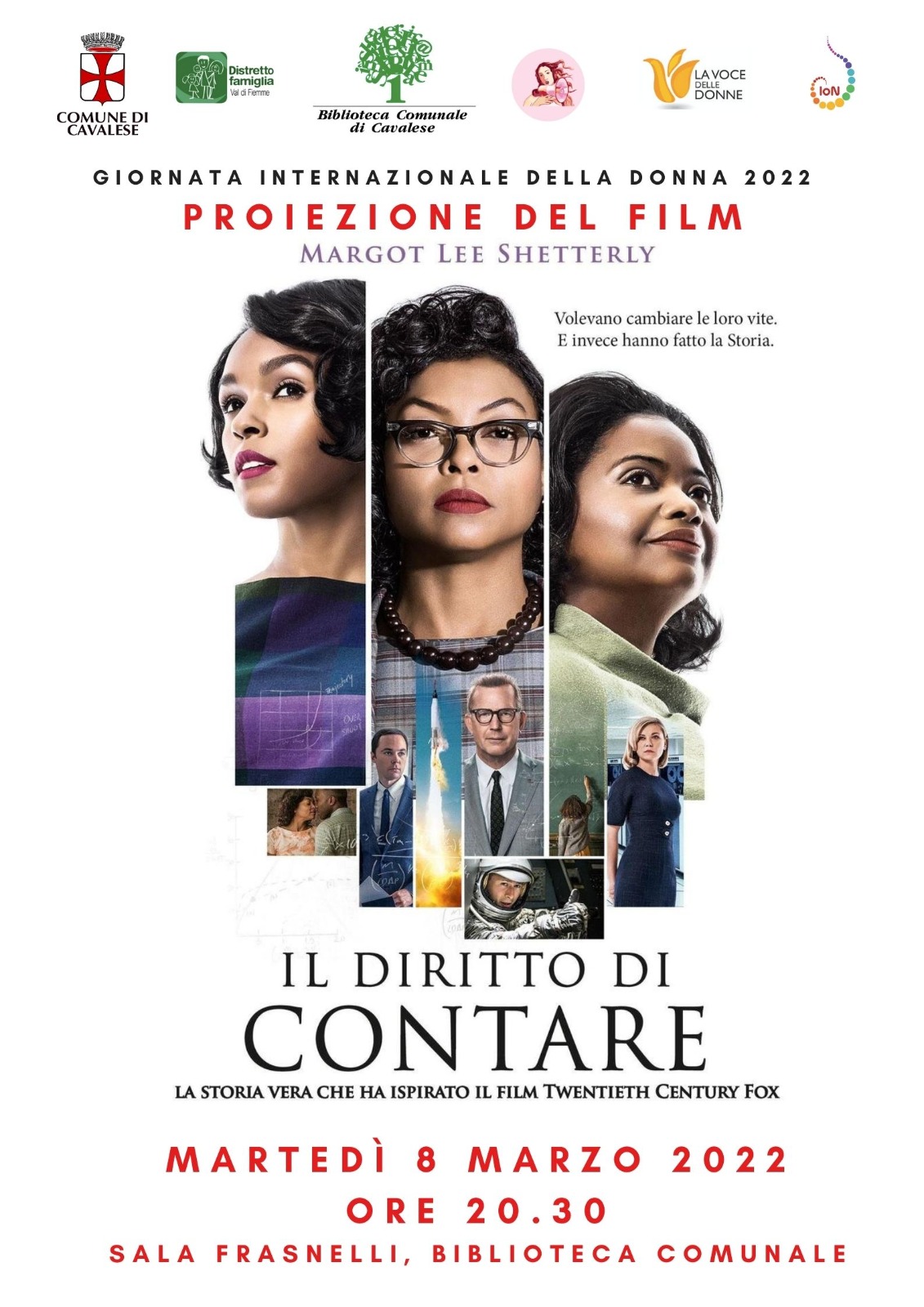 Il Diritto Di Contare Proiezione Del Film A Cavalese UnserTirol24