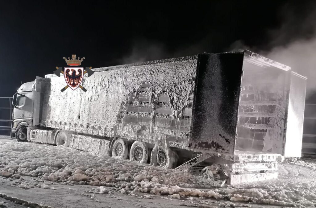 Valsugana Mezzo Pesante In Fiamme Unsertirol