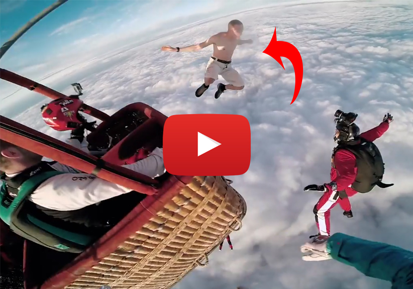 Ein Mann Springt Ohne Fallschirm Aus Einem Flugzeug Und überlebt Extremsportler springt ohne Fallschirm gen Erde - UnserTirol24