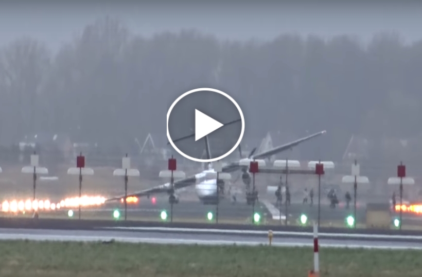 Bruchlandung In Schiphol – VIDEO - UnserTirol24