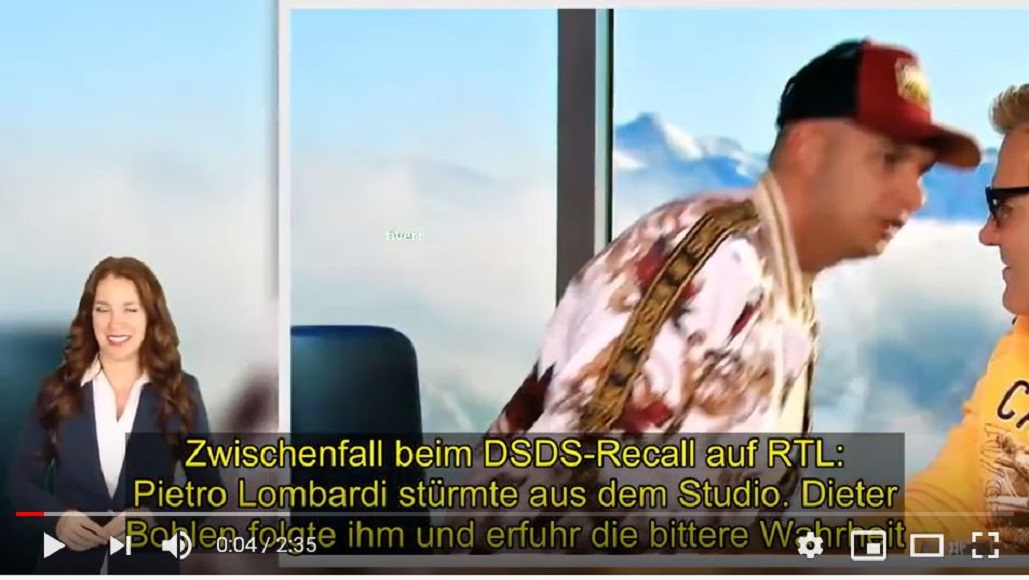 Solden Zwischenfall Bei Dsds Pietro Lombardi Erlebt Notfall