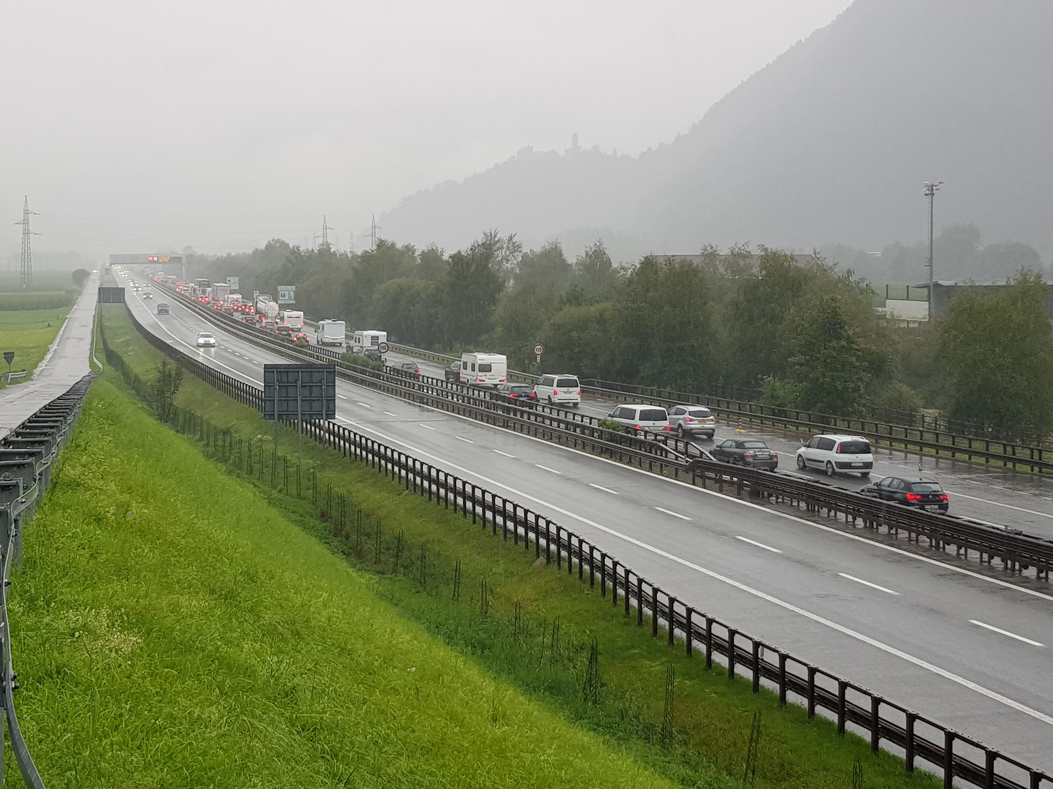 Mega Stau Legt Brennerautobahn Lahm UnserTirol24