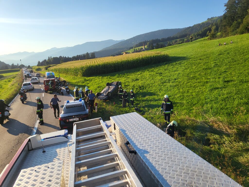 Ein Verletzter Bei Unfall Auf Pustertaler Stra E Unsertirol